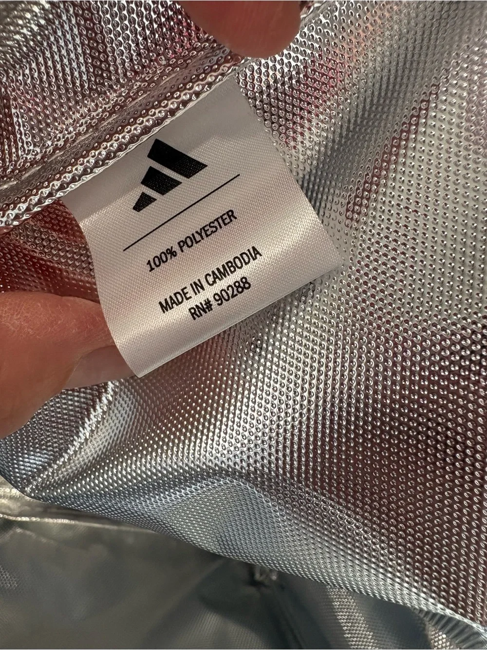 NWT Adidas Quintero Lunch Bag with Teal, Purple & Pink Accents